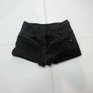 Micro Low Rise Vintage Black Size 3 Shorts